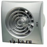 Вентилятор накладной ВЕНТС Квайт 125 (Хром)