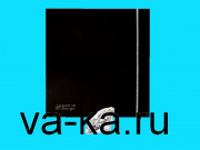 (Soler & Palau) Вентилятор накладной Silent 100 CZ Design Swarovski Black (страз