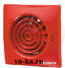 Вентилятор накладной ВЕНТС Квайт 125 (RED)